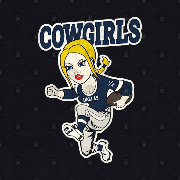 Dallas Cowgirls by darklordpug